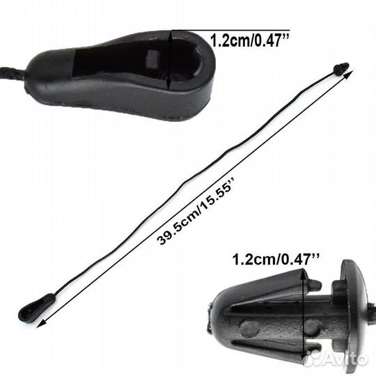 Шнурки/крепления полки багажника Ford Focus 2