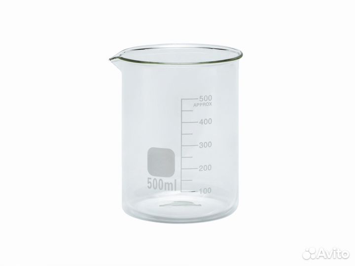 Стакан мерный из боросиликатного стекла