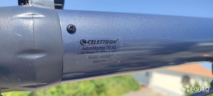 Телескоп Celestron AstroMaster 70 AZ