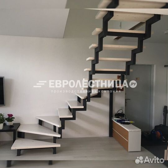 Лестница в стиле лофт