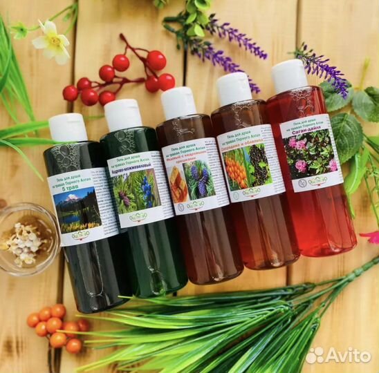 Натуральный гель для душа