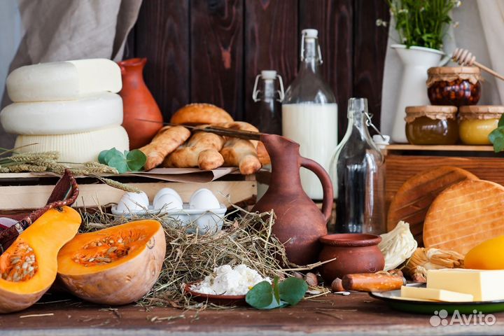 Деревенские продукты с доставкой