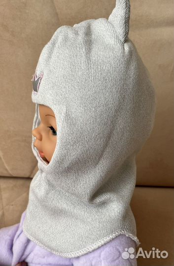 Шапка шлем демисезон