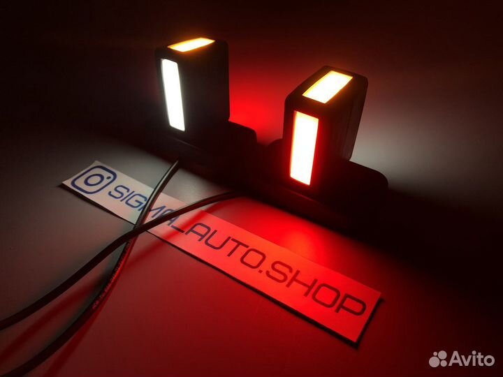 Диодные фонари,LED габариты-рога,рожки WAS W168.3