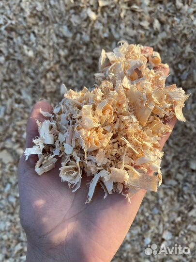 Опилки стружка для крыши утепление сухие свежие