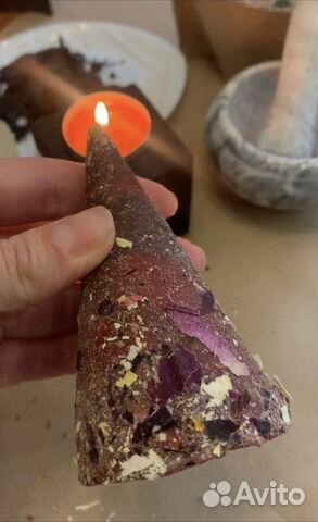 Программная свеча из воска на любой запрос