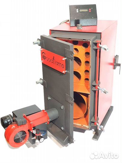 Котел на отработке автоматический