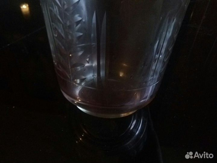 Хрустальные вазы, графин