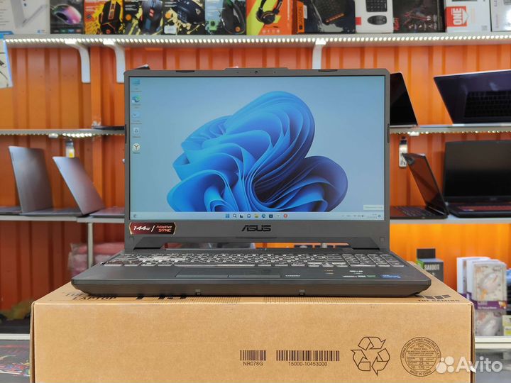 Мощный игровой ноутбук asus tuf RTX2050 i5 11th