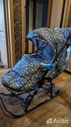 Санки коляска ника