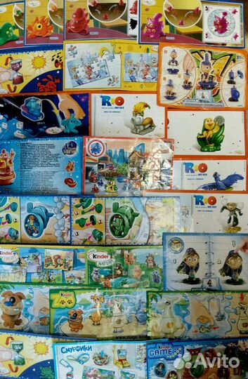 Коллекции вкладышей