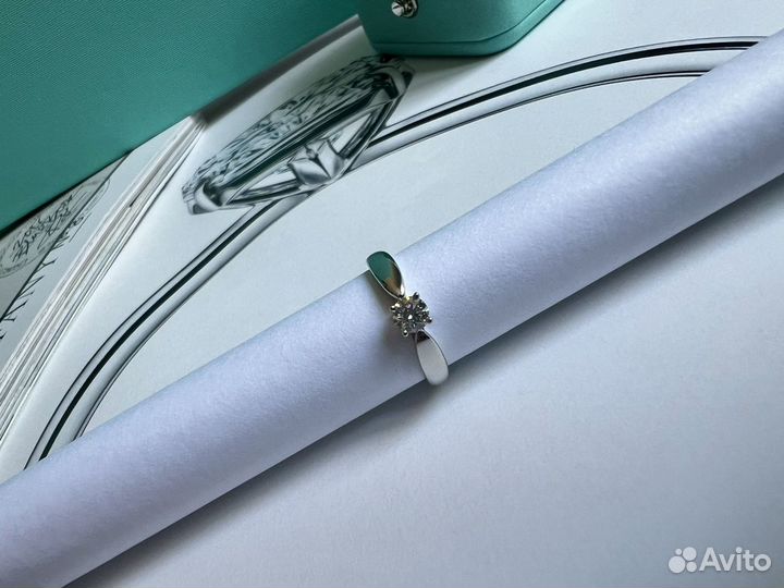 Tiffany & Co. 0.20 ct Harmony кольцо оригинал