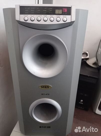 Домашний сабвуфер активный sven nt475