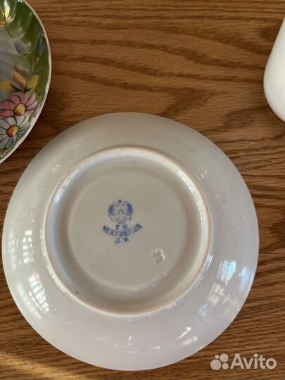 Чайная пара, чашки Кузнецов