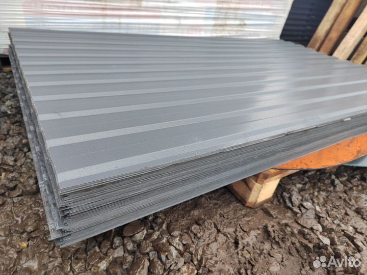 Профнастил цинк окрашенный и тд