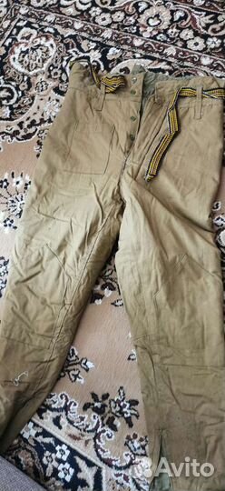 Брюки ватные