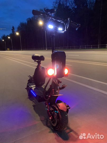 Мощный Электросамокат Aqiho Scorpion 2 60V 42Ah LG