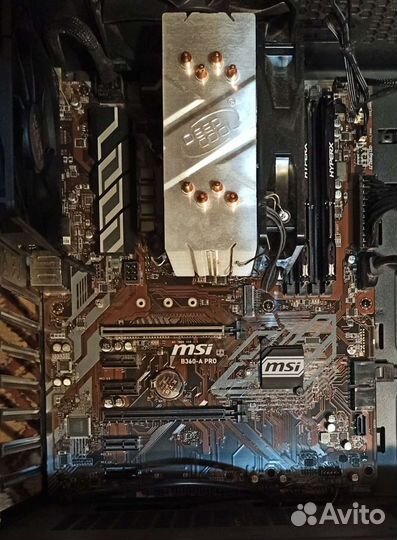 MSI B360-A PRO + i9 9900K OEM + память и кулер