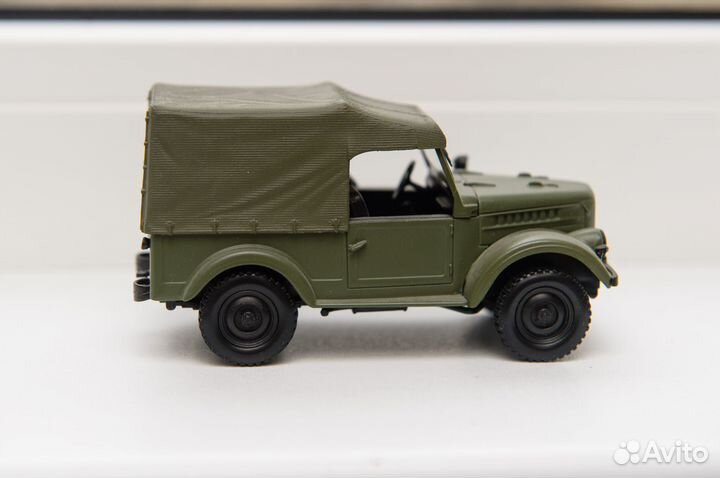 Модель газ-69 1:43, DeAgostini