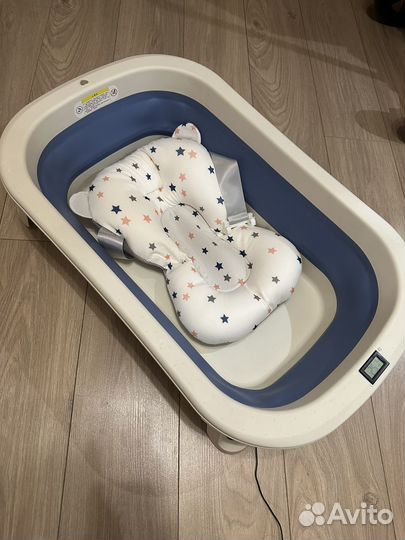 Ванночка для купания с термометром