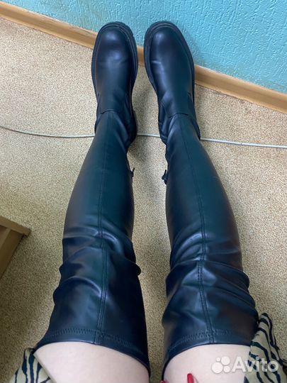 Ботфорты zara