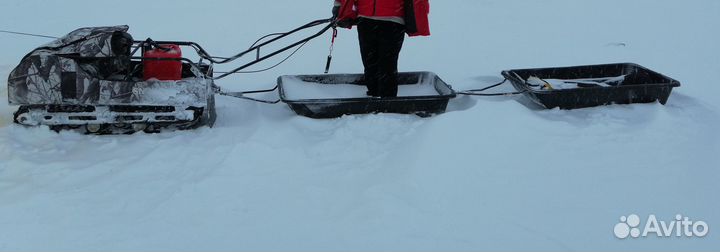 Мотобуксировщик Baltmotors Snow Dog 15 л.с