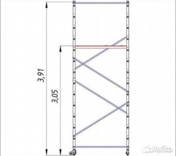 Аренда вышка тура 6 м