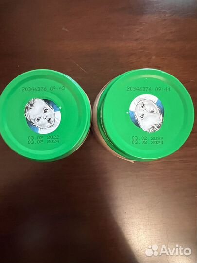 Детское питание пюре