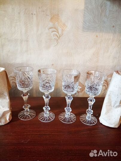 Новый хрусталь советская посуда