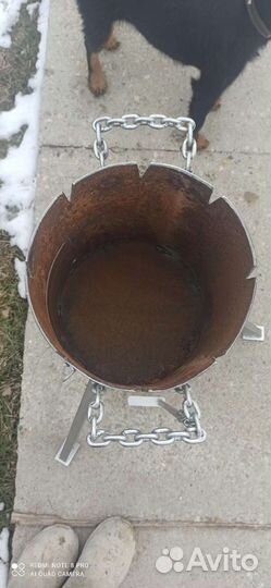 Печь под казан или коптилку