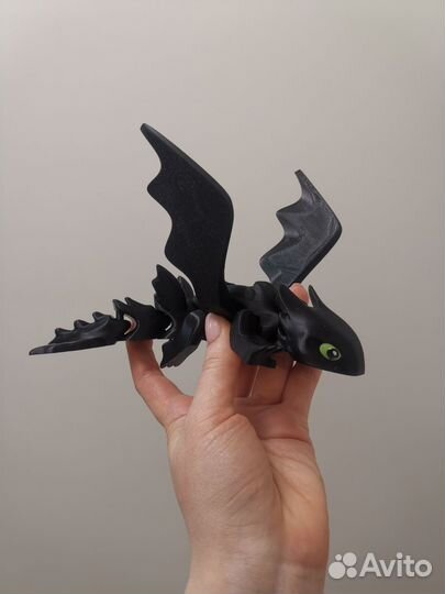 Игрушка подвижная ночная и дневная фурия