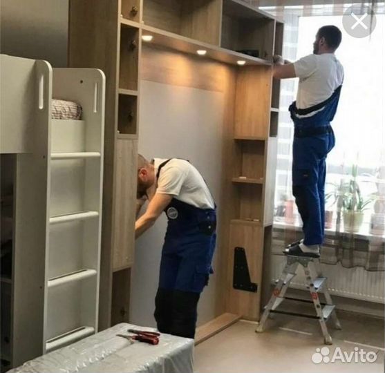 Сборка разборка мебели