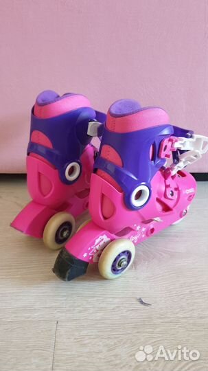 Роликовые коньки детские раздвижные
