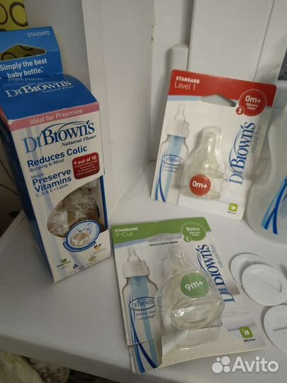 Бутылочки Pigeon соски Dr Browns