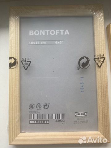 Фоторамка IKEA 10х15 40 шт