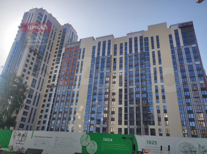 2-к. квартира, 57,4 м², 2/18 эт.