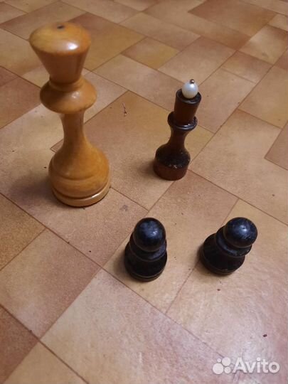 Шахматные фигуры деревянные СССР