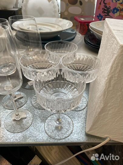 Бокалы для шампанского IKEA