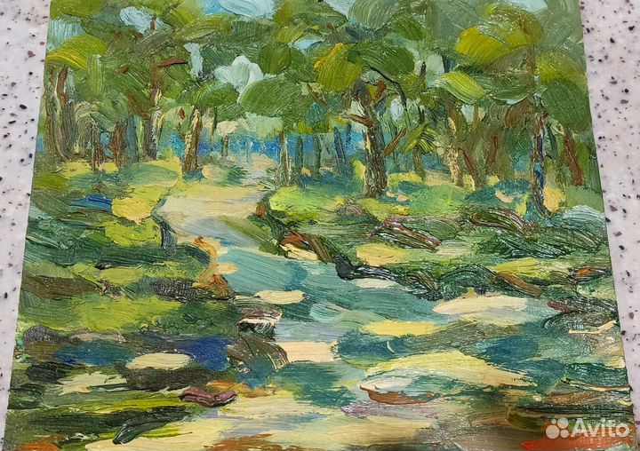 Картины рисунки маслом и.д