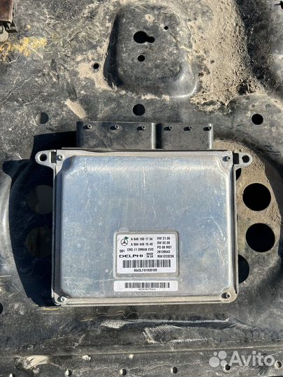 Блок управления двигателем mercedes w211 2002-2009