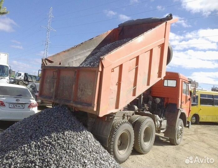 Щебень гравийный