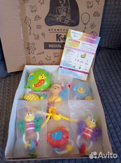 Детский мобиль в кроватку