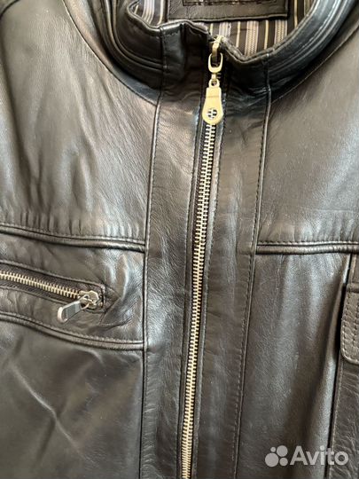 Кожаная куртка мужская