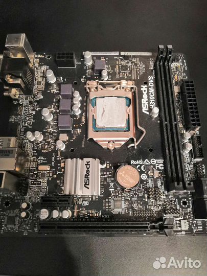 Материнская плата с процессором i3 9100f