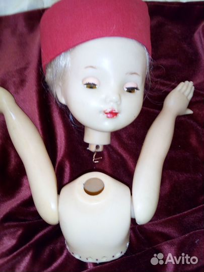 Голова и руки от куклы СССР