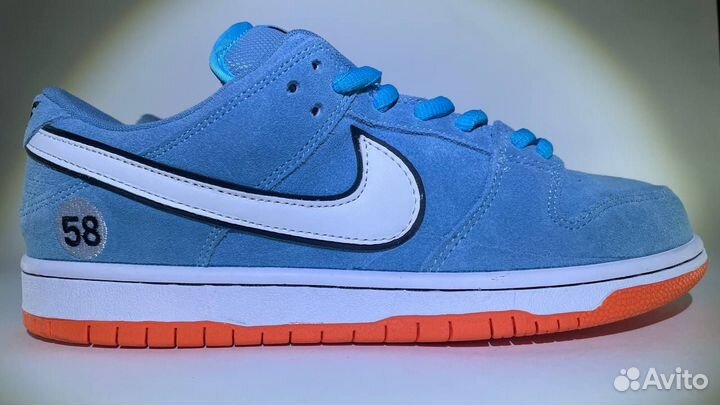 Кроссовки Nike sb dunk low club 58 gulf