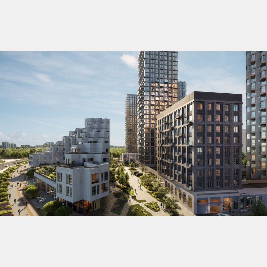 Квартира-студия, 40,1 м², 2/13 эт.