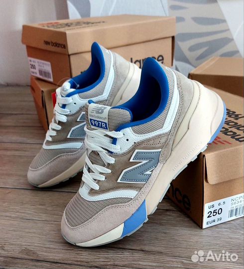 Кроссовки new balance 997R (натур.замша)