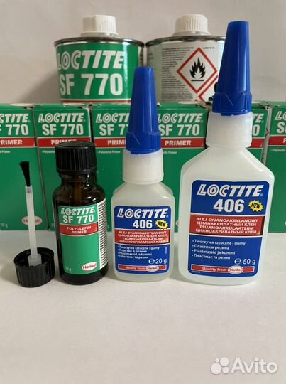 Loctite 406/770 20 и 50гр/10мл