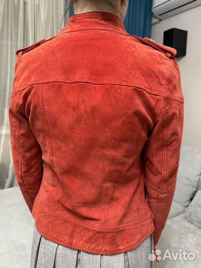 Косуха натуральная замша mango